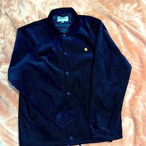 Carhartt WIP Black corduroy coach jacket - M